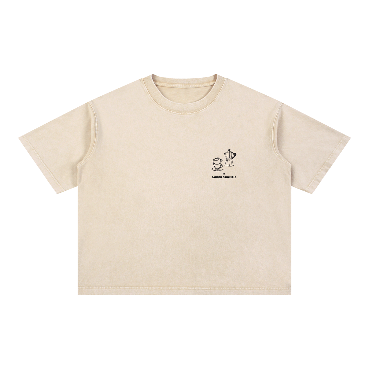 'espressos in amalfi' boxy tee