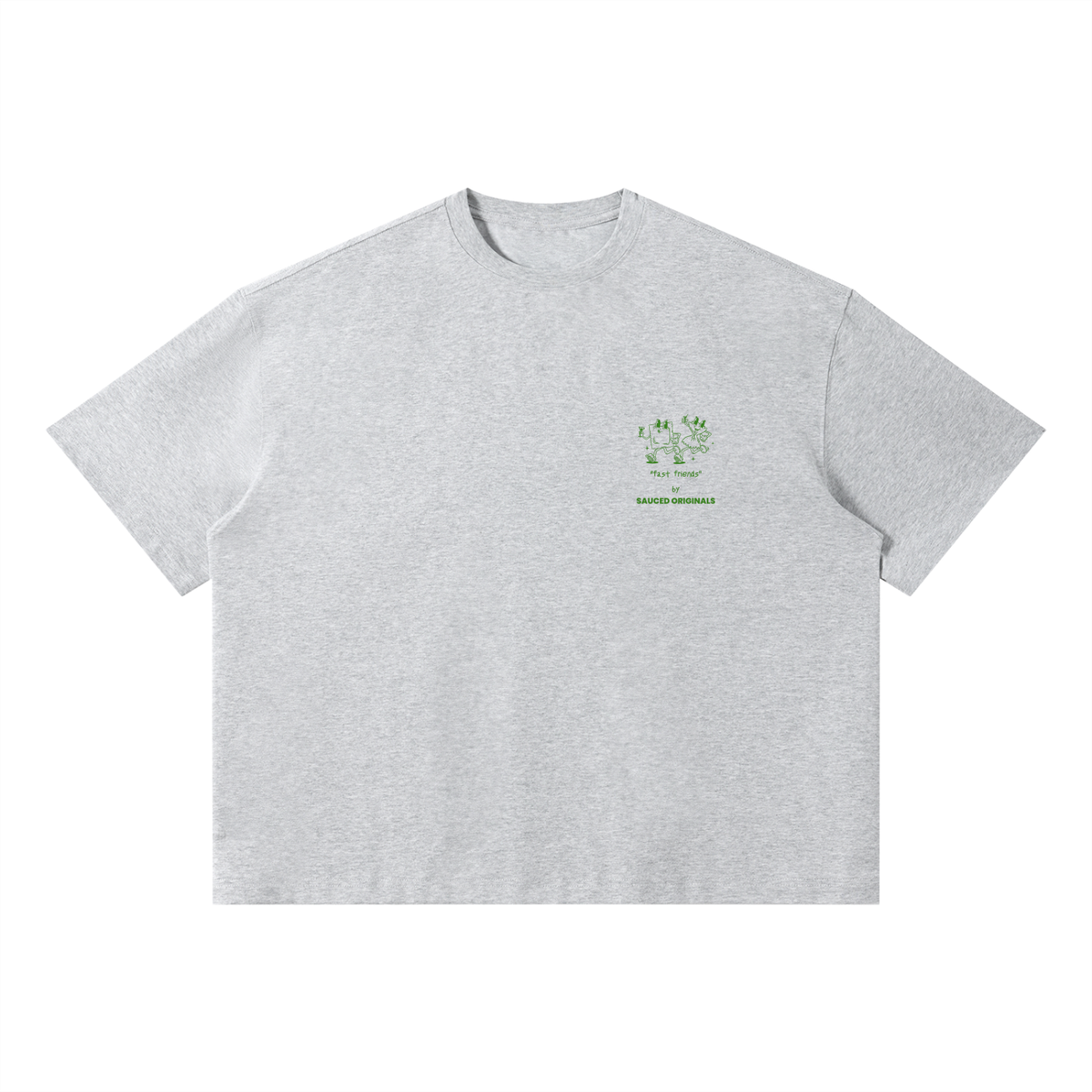 'life happens, pasta helps' boxy tee