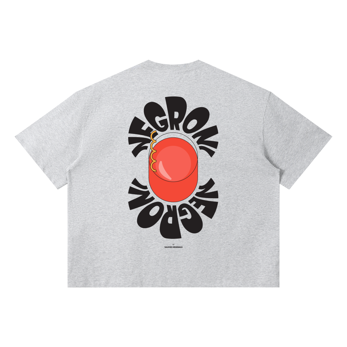 'negroni' cocktail boxy tee