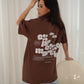'espresso martini' drop shoulder tee