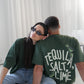 'tequila, salt, lime' drop shoulder tee