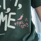 'make it spicy' drop shoulder tee