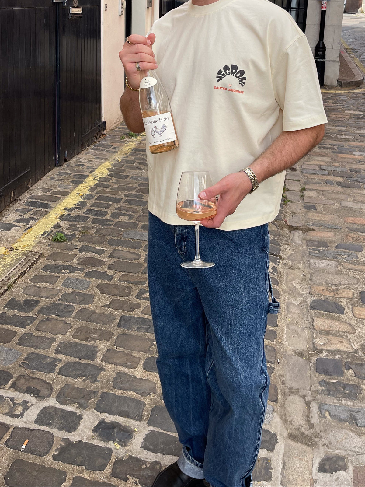 'negroni' cocktail boxy tee