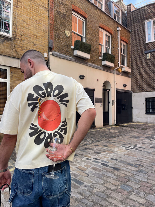 'negroni' cocktail boxy tee