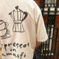 'espressos in amalfi' boxy tee