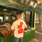 'tomato and burrata' boxy tee