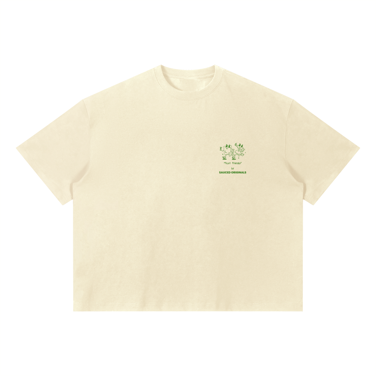 'life happens, pasta helps' boxy tee