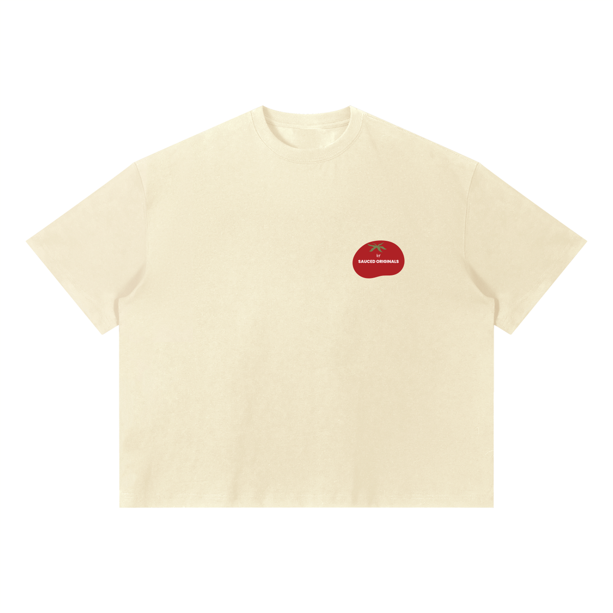 'tomato and burrata' boxy tee
